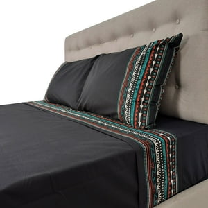 Chantilly - Sabanas 144H Estampadas Grecas Multicolor King
