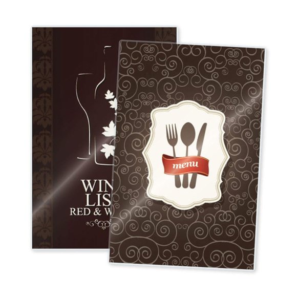 Fundas para plastificar TruLam 30,5 x 45,5 cm brillantes 3 mil, paquete de 100