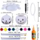 thumbnail image 2 of Kit de pintura Winlyn con 6 calabazas de cerámica, 2 of 3