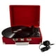 thumbnail image 3 of Tocadiscos Tornamesa Vinilo 3 Velocidades Maleta Roja, 3 of 3