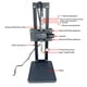 thumbnail image 3 of Máquina de prensado térmico vertical 3DZWMAN con 380 insertos roscados, 3 of 7