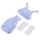 thumbnail image 3 of Lovely doll sleeveless rompers sets para 10 '' - 11 '' baby doll clothes accs, 3 of 5
