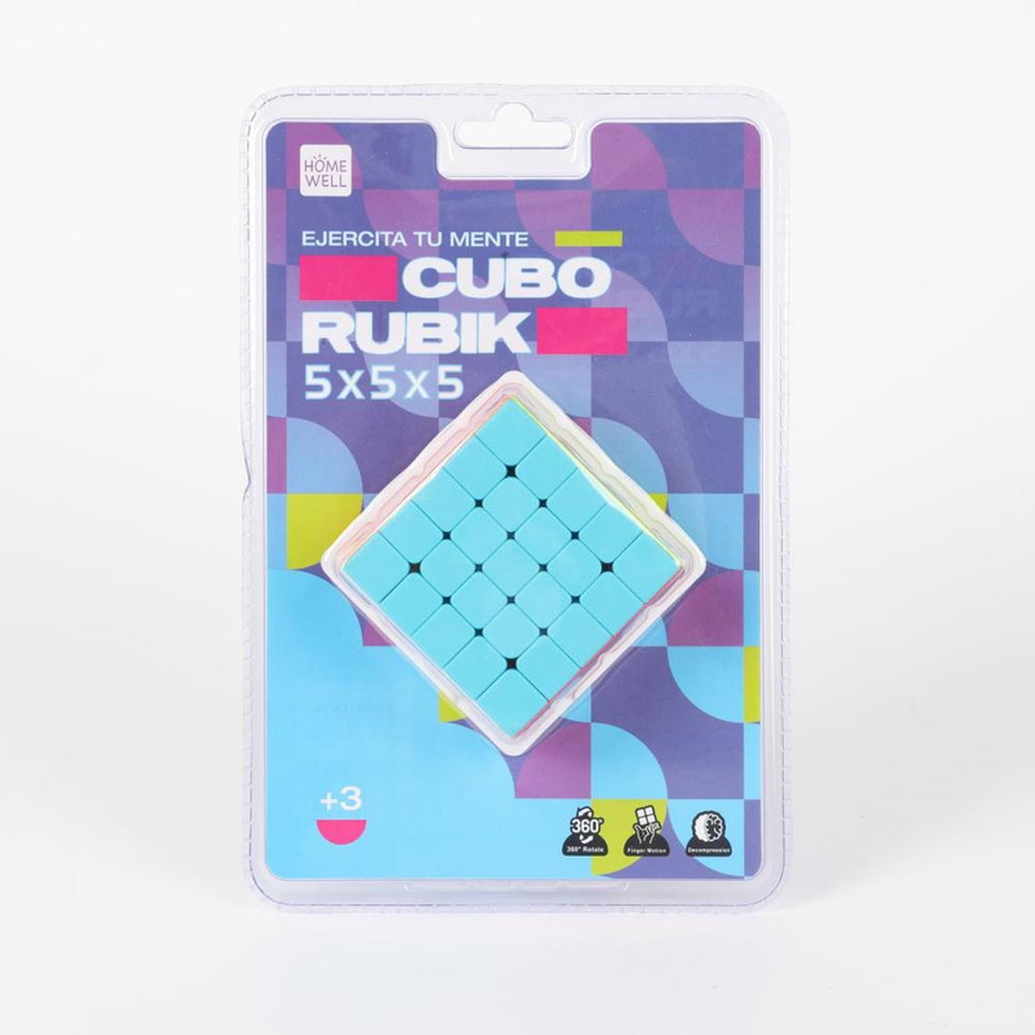 Homewell - Cubo Mágico 5x5x5 10 Cm Multicolor