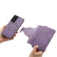 thumbnail image 3 of Funda Billetera Magnética para Honor X7B Soporte Tarjetas Desmontable Morado, 3 of 6