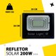 thumbnail image 3 of Foco Led con Panel Solar 200w Iluminación Exterior Resistente al Agua ip66, 3 of 3