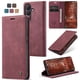 thumbnail image 4 of Funda FOXDOCK cartera de cuero retro para FOXDOCK Samsung S26/S26 Plus – Resistente a golpes, ranuras para tarjetas – Roja, 4 of 5