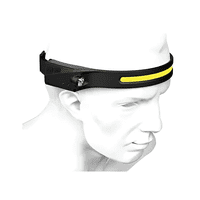 Genérico - Linterna Frontal Led Brillante Luz Camping Lampara De Cabeza Linterna Negro Luz Blanco