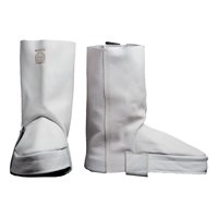 Metalfer - Polaina Soldador Cuero F Kevlar Ref Puntera