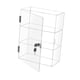 thumbnail image 4 of Organizador De Escritorio Coleccionable Versátil Para Exhibición Con Puerta, Gabinete Para Minoristas, 3 Capas, 4 of 5