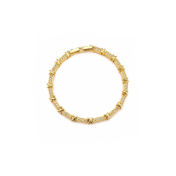 Pulsera Estelar con Baño de Oro 18K.