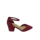 thumbnail image 1 of Zapato Reina Gamuza Ecológica ZAW51 Rojo, 1 of 5