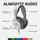 thumbnail image 2 of Auriculares para juegos SteelSeries Arctis Nova 1 Hi-Fi 360° blancos, 2 of 8