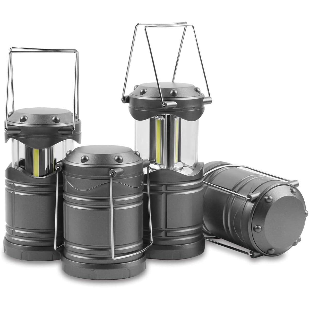 Linterna Led Camping Lichamp 4 Unidades 350 Lamenes Pilas