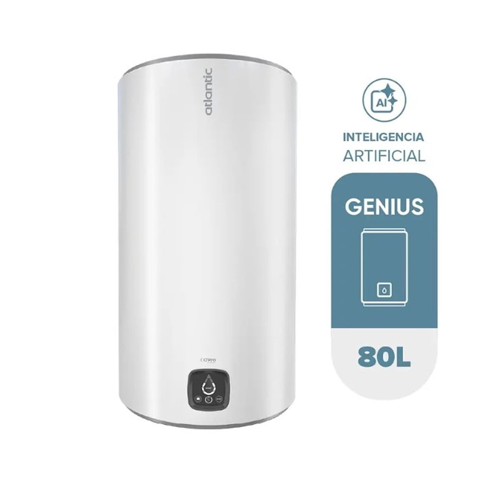 Termo Eléctrico Atlantic Genius 80l. 1500 W Bosca