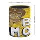 thumbnail image 2 of Big Mouth-theme Cylinder Pen Holder Pencil Organizer with Flannel Lining PVC Leather Material Cardboard Base for study work 10*8CM, 2 of 6