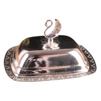 Magideal - Caja De De De Europeo, Recipiente De Almacenamiento Para Alimentos, Bandeja Para Servir, Para Aperitivos , Plata B-Plata