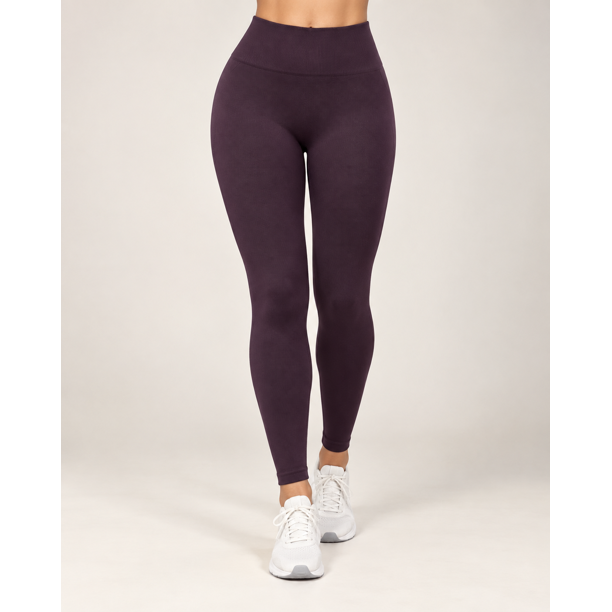 Calza Larga Deportiva Mujer Faja Alta Tiro Alto Sin Push Up Gym