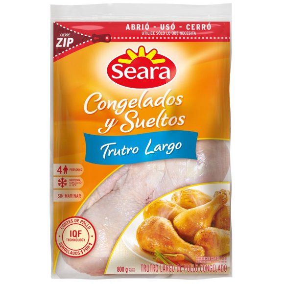 Pollo Trutro Largo Congelado, 800 g