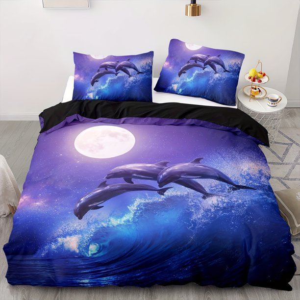2/3 P-ieces of- Beddi-ng Set - Bedding Su-it with Pri-ngting -Soft and Comfortabl-e and Skin-Friendly -Quilt Cover Suita-ble for Be-droom-s and Gu