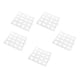 thumbnail image 1 of Organizador De Camisas, Tablero De Recibos, Contenedores De Almacenamiento, Divisores De Cajones De Armario, 5 Uds., 1 of 5