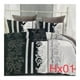 thumbnail image 1 of Cubrecama Quilt King Verano Reversible - Blanco Negro Líneas HX010, 1 of 1