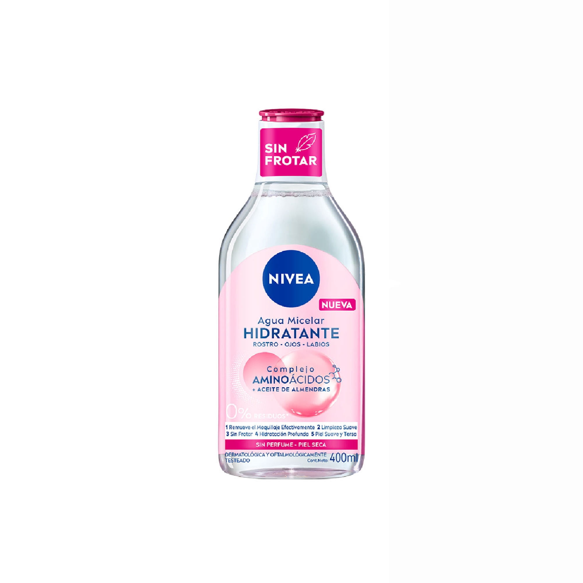 Agua Micelar Facial Nivea Hidratante Piel Seca
