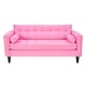 thumbnail image 1 of Sofa Retro 3C Felpa 00 Rosado, 1 of 6