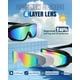 thumbnail image 3 of Gafas de natación Rantizon, 2 unidades, visión amplia, antivaho, UV, para adultos, 3 of 7