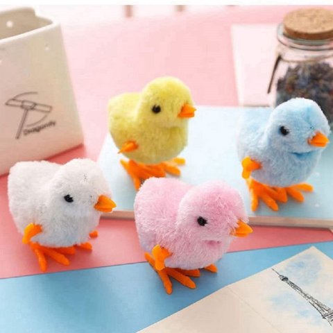 Genérico - Set 10 Juguete Pollito Caminar Saltar Divertido Niños Lau