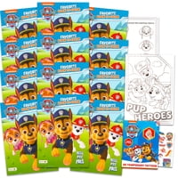Paw Patrol - Paquete Party Favors De 12 Libros De Actividades Gigantes De La Patrulla Canina