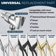 thumbnail image 5 of Soporte portátil para cabezal de ducha HammerHead Showers Chrome, 5 of 7