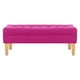 thumbnail image 1 of Banqueta Wood 2c Felpa 05 Fucsia, 1 of 4
