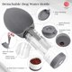 thumbnail image 2 of Dispensador de botellas de agua para perros TIOVERY para pasear, 600 ml, color gris, 2 of 7