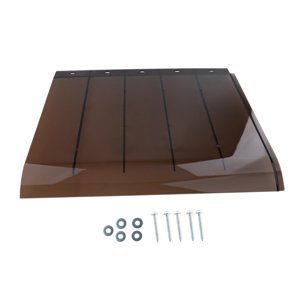 Ioensy - Toldo Para Ventana, Marquesina Para Puerta De Entrada, Color Marrón, Para Terraza, Garaje, Exterior, 40Cm X 35Cm