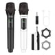 thumbnail image 1 of Micrófonos inalámbricos Talomen K602-BW Professional Dual Karaoke, 1 of 8
