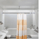 thumbnail image 3 of Barra Cortina Baño Ducha Extensible 140-260cm Acero Cromada, 3 of 3