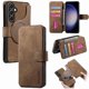 thumbnail image 1 of Funda Billetera Magnética para Samsung Galaxy S23 FE Soporte Tarjetas Desmontable Marrón, 1 of 6