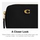 thumbnail image 4 of Cartera Coach Essential Pequeña con Cremallera Negra, 4 of 5