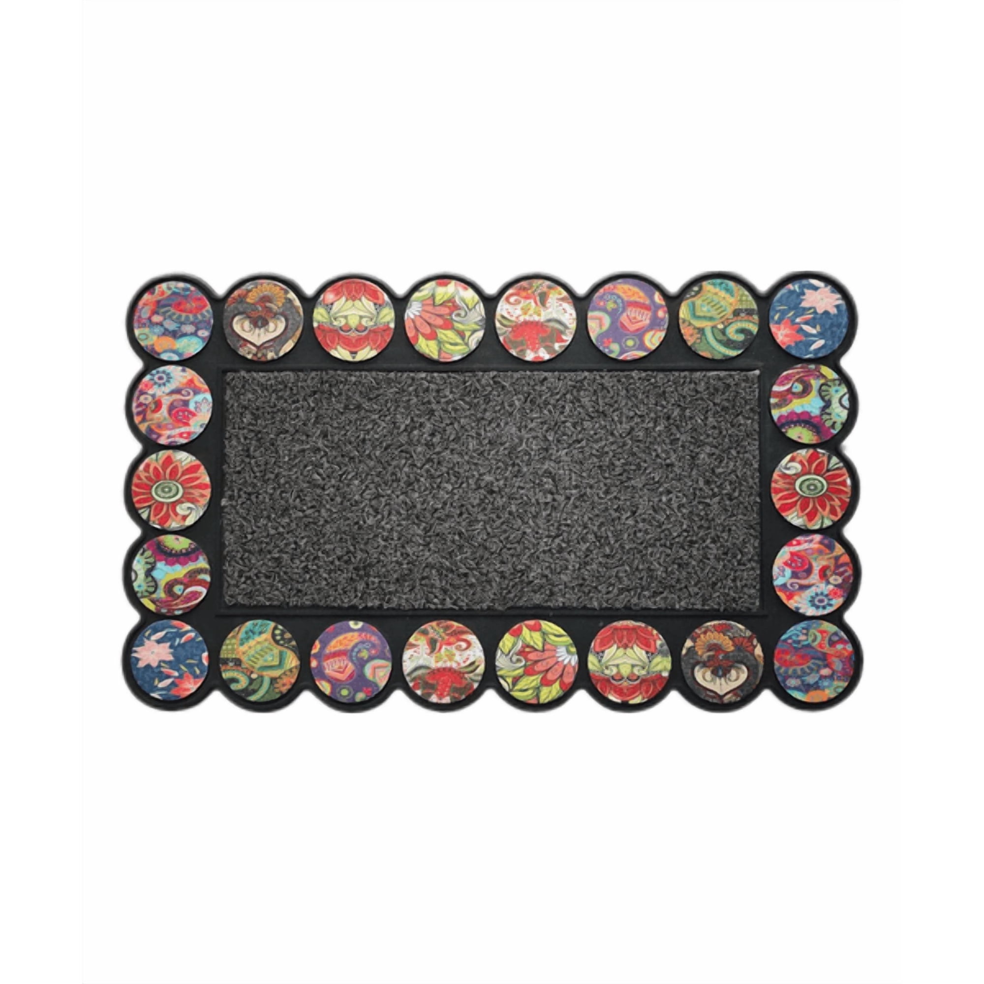 Genérico - Alfombra Limpia Pies Gruesa 45x75cm 1,9kg
