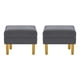 thumbnail image 1 of Set Pouf Sky 1c Felpa 01 Gris, 1 of 4