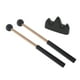 thumbnail image 5 of 2 Uds Mazo De Tambor Portátil De 8,7 Pulgadas Para Carillón Xilófono Rendimiento Yoga Negro, 5 of 5
