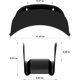 thumbnail image 2 of Gardzen Heavy Duty Hose Holder Wall Mount Black, 2 of 3