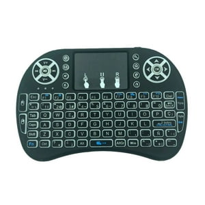 Importclick - Mini Teclado Inalámbrico Touchpad Smart Tv Retroiluminado