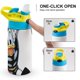 thumbnail image 4 of El show de Donald Botella de Agua con Tapa Pop Top de Un Toque, Acero Inoxidable, a Prueba de Fugas, para Deportes, Botella Infantil azul 12 oz, 4 of 6