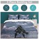 thumbnail image 5 of Attack on Titan Anime Home Bed 3-piece Set Classic Japanese Anime Polyester Wash Student Dormitory Set, 5 of 5