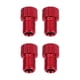 thumbnail image 5 of 4x Adaptador De Válvula De Bicicleta Conversión De Repuesto Para Equipo De Bicicleta De Carretera Rojo, 5 of 5