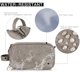 thumbnail image 2 of Neceser Elviros grande 30,5 × 17,5 × 16,5 cm gris de cuero PU para hombre, 2 of 9