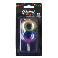 Vela Arcoiris Num 8 1 Un Palms