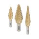 thumbnail image 1 of Juego de brocas Step Brocas Neiko 10193A, titanio, 28 tamaños, 1 of 5