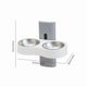thumbnail image 2 of Comedero Doble De Pared Para Gatos Perros Altura Ajustable, 2 of 4
